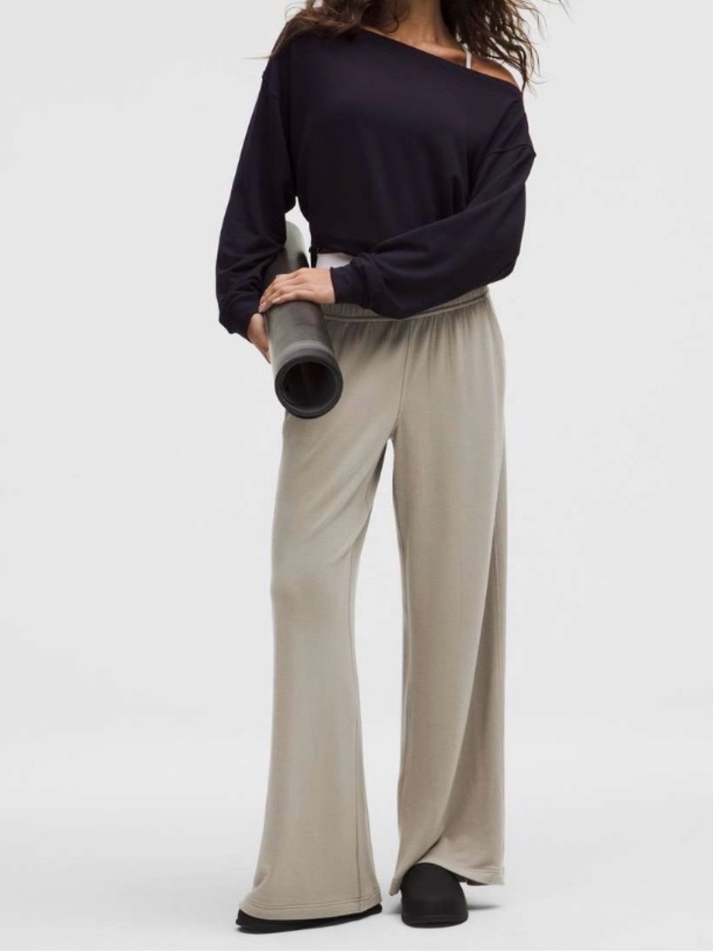 Lululemon - Be Calm Mid Rise Wide Leg Pant - Size L - NWT